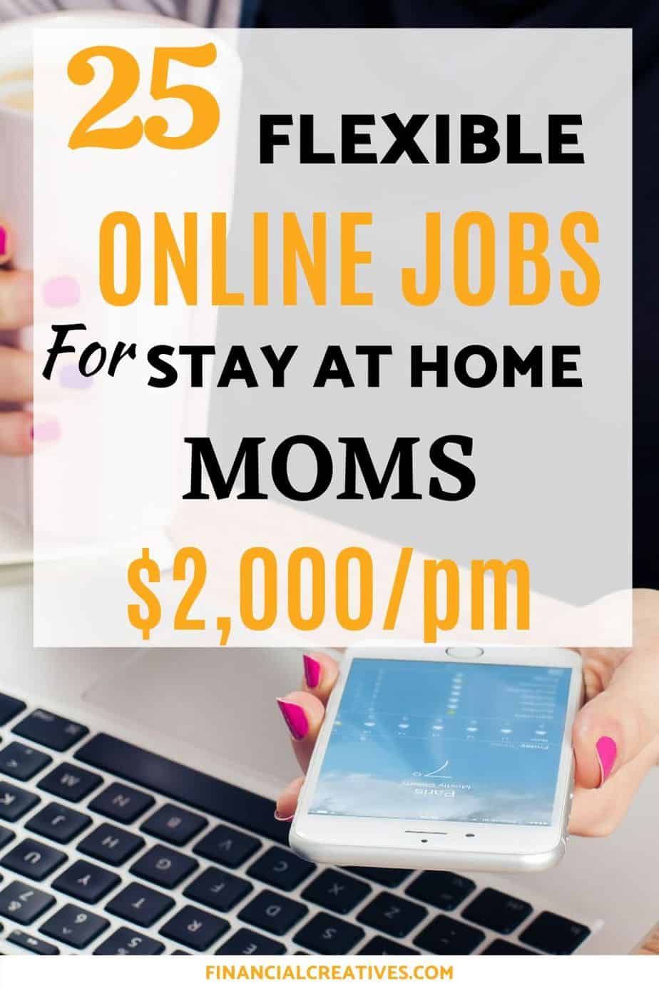 25 Legitimate Online Jobs For Stay At Home Moms In 2020