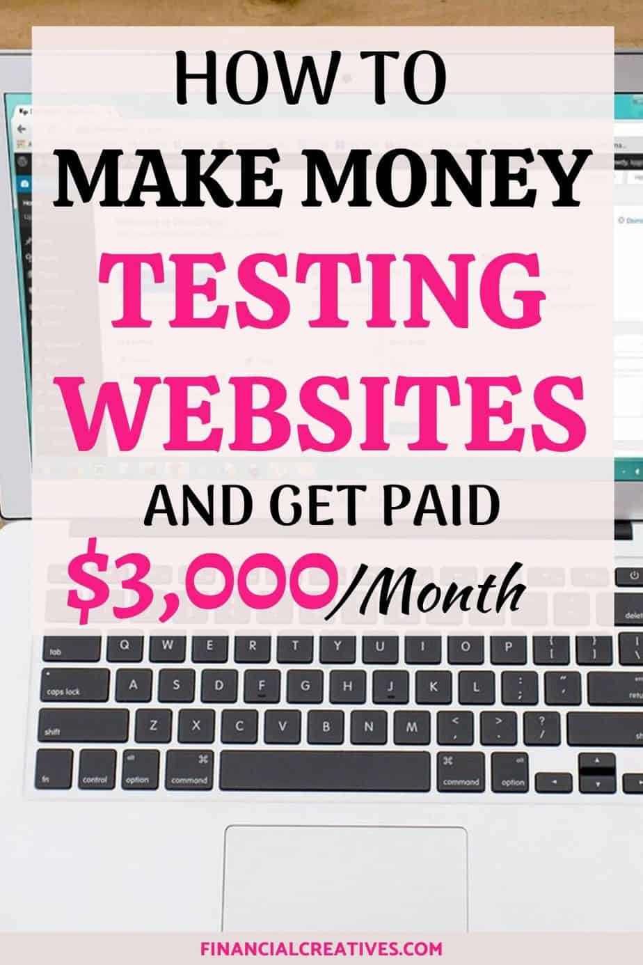 Testing websites with userlytics: make money testing websites 