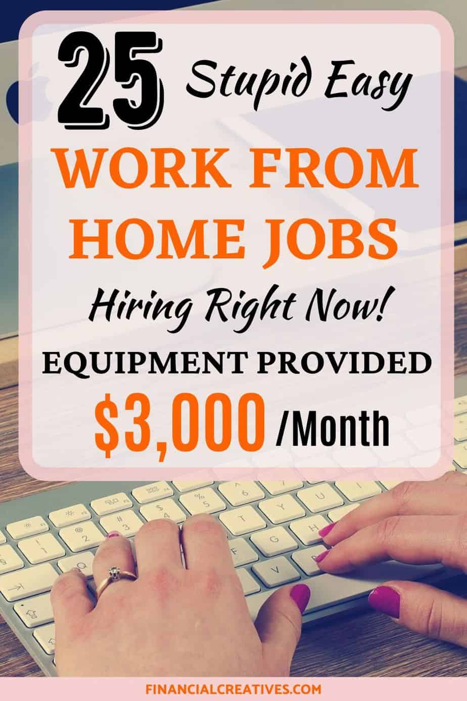 Work From Home Companies That Provide Equipment