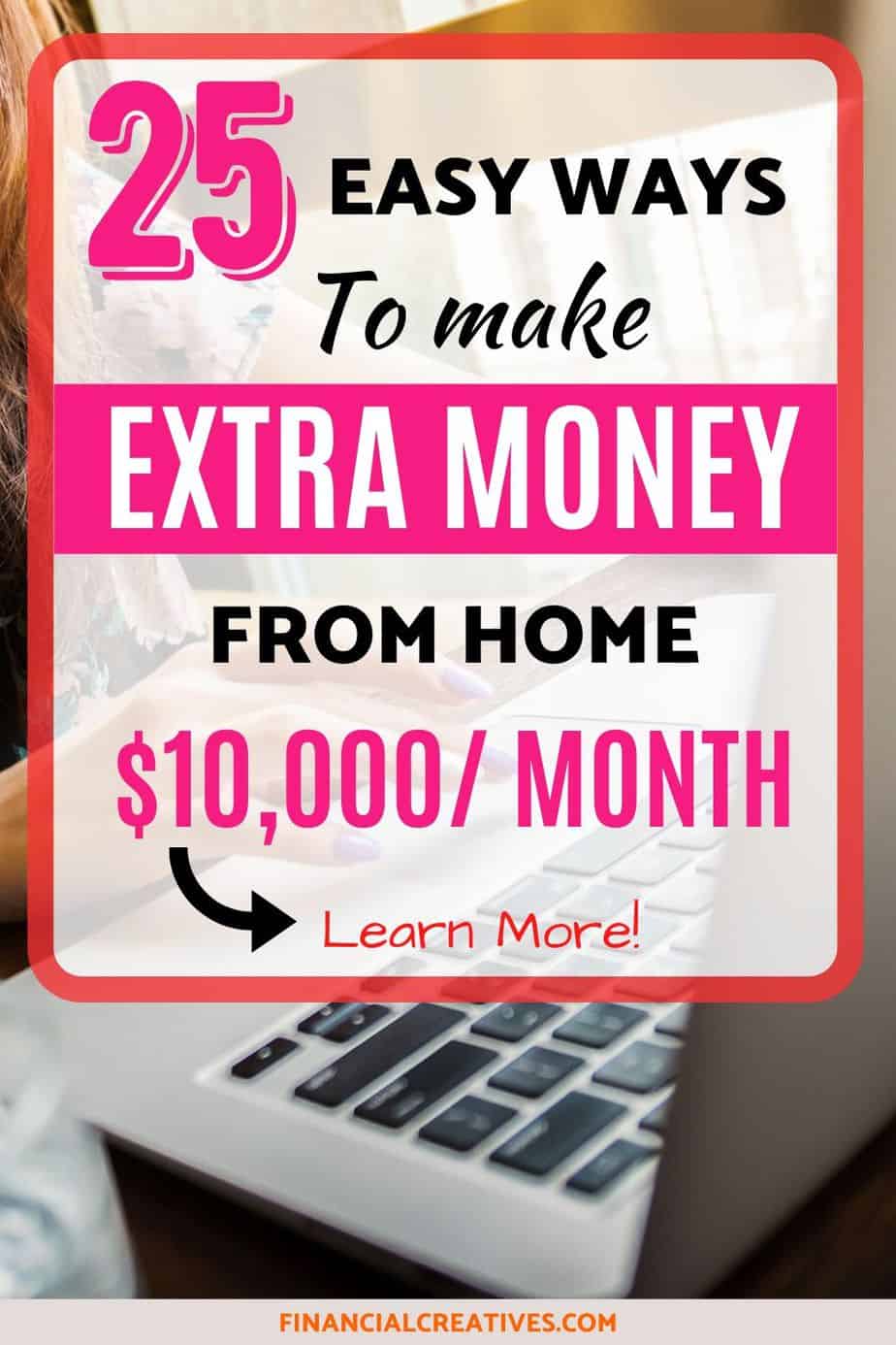 Easy Ways To Make Extra Money From Home