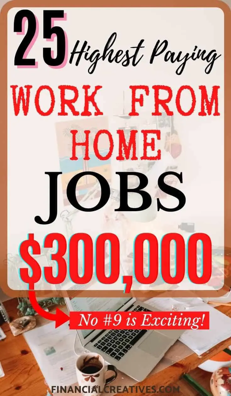 Good Paying Jobs Working From Home