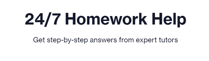 Course Hero is a good homework platform