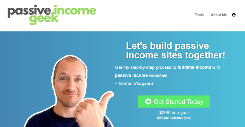 the passive income geek review