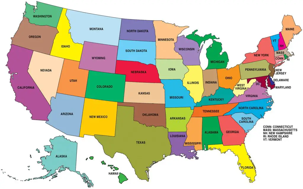 USA states