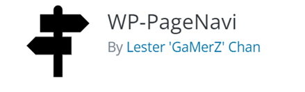 WP-PageNavi is a good pagination plugin