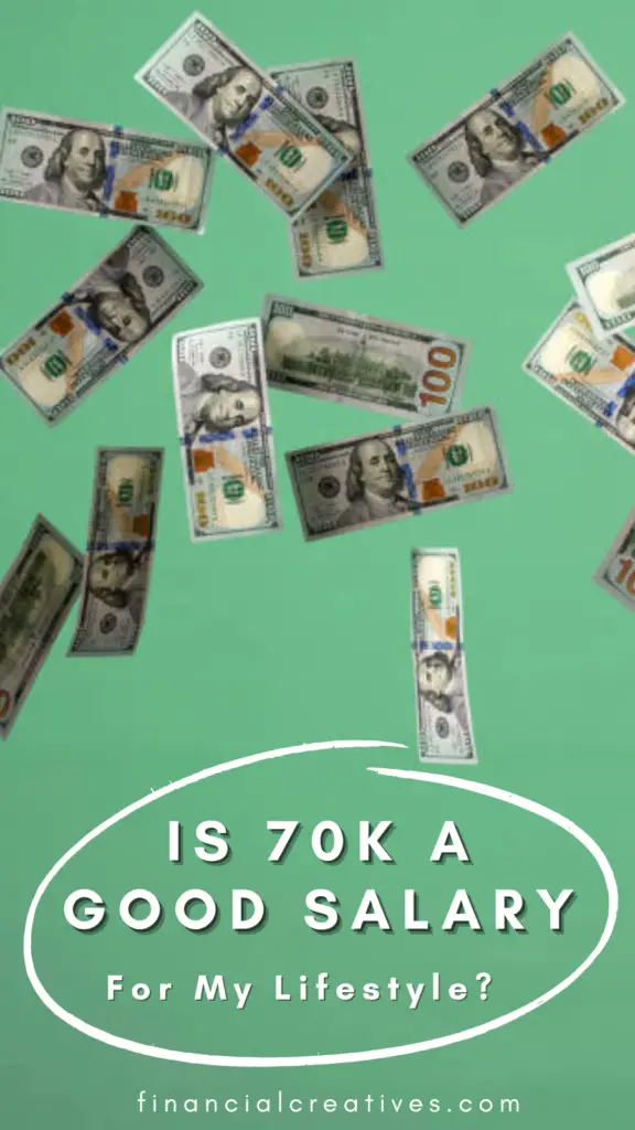 Whether 70K is a good salary depends on you. Examine your lifestyle, spending habits, demography, investments, and saving habits to determine if $70,000 gross income would be sufficient to live on annually. Keep in mind that how much you take home as net income depends on your tax bracket.