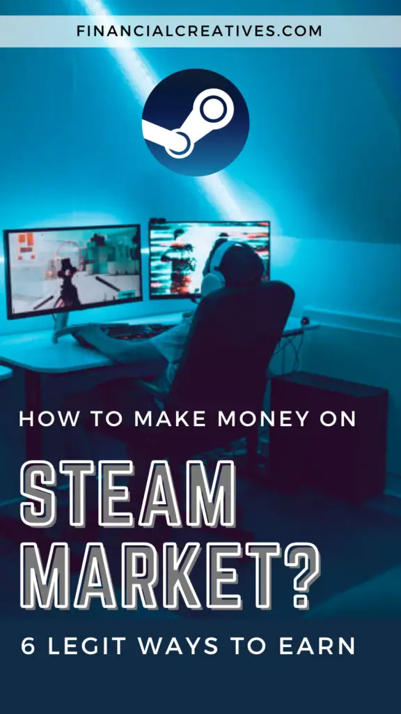 You can make money on the Steam market by collecting valuable cards or gaming products and selling them when the demand is high. The Steam marketplace operates on demand-supply dynamics. Scarcity makes collectible items valuable to the community of gaming enthusiasts.