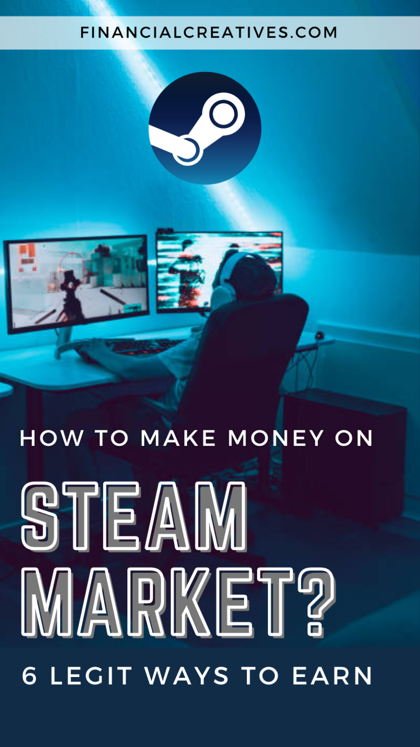 One way to make money off Steam trading cards is by selling them on the