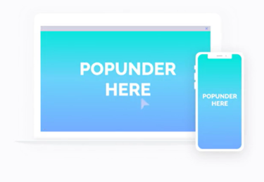 Popunder ads
